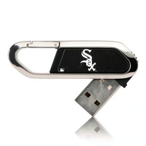 Chicago White Sox USB Flash Drive 32GB Carabiner Clip Design-0