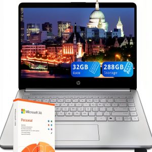 HP Stream 14 Laptop Intel N150 16GB 32GB RAM Office 365-0
