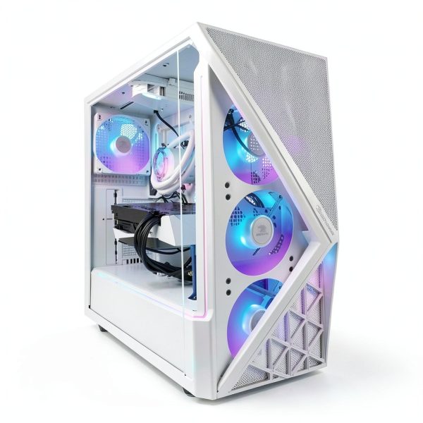 iBUYPOWER Slate Gaming Desktop Intel Core Ultra 7 NVIDIA RTX-6