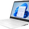 HP 14 Laptop Intel Celeron N4120 4GB Memory 64GB eMMC White-3