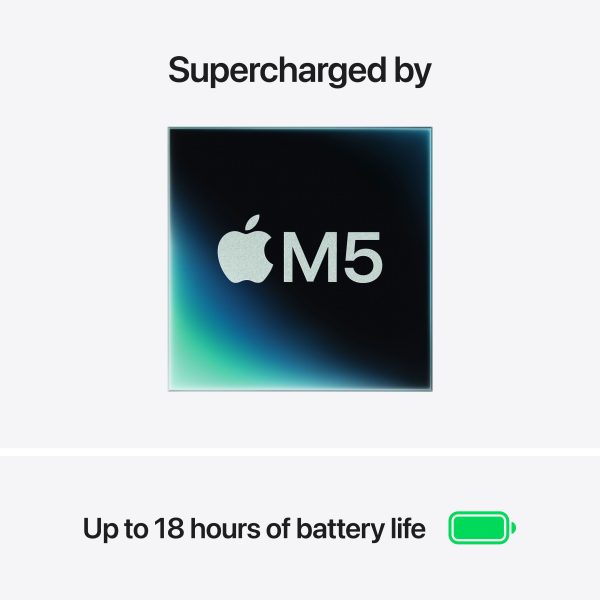 MacBook Air M5 Chip 13 Inch 16GB Memory 1TB SSD Midnight-3