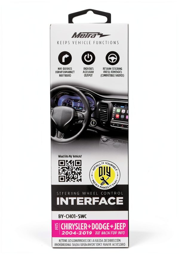 Metra Data Interface SWC Kit Retains Steering Wheel Controls-4