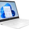 HP 14 Laptop Intel Celeron N4120 4GB Memory 64GB eMMC White-2