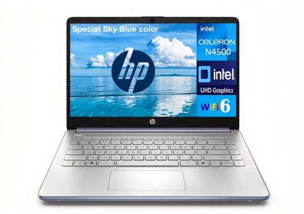 HP 14 Laptop Intel Celeron 32GB 1TB SSD Windows 11 Pro-2