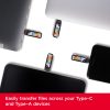 SanDisk Ultra Dual Drive Go 128GB USB Type-C Type-A Flash-9