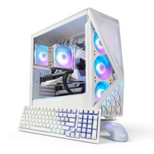 iBUYPOWER Slate Gaming Desktop Intel Core Ultra 7 NVIDIA RTX-0