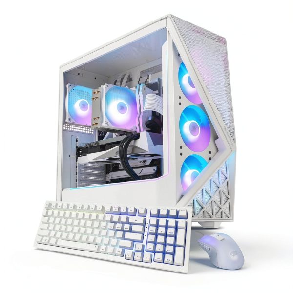 iBUYPOWER Slate Gaming Desktop Intel Core Ultra 7 NVIDIA RTX-0