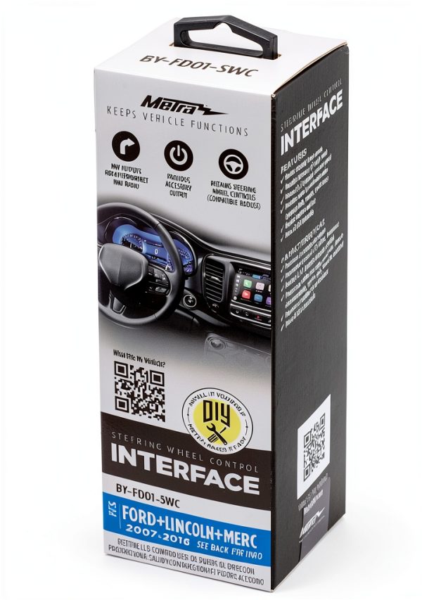 Metra Data Interface Kit Retains Steering Wheel Control-4