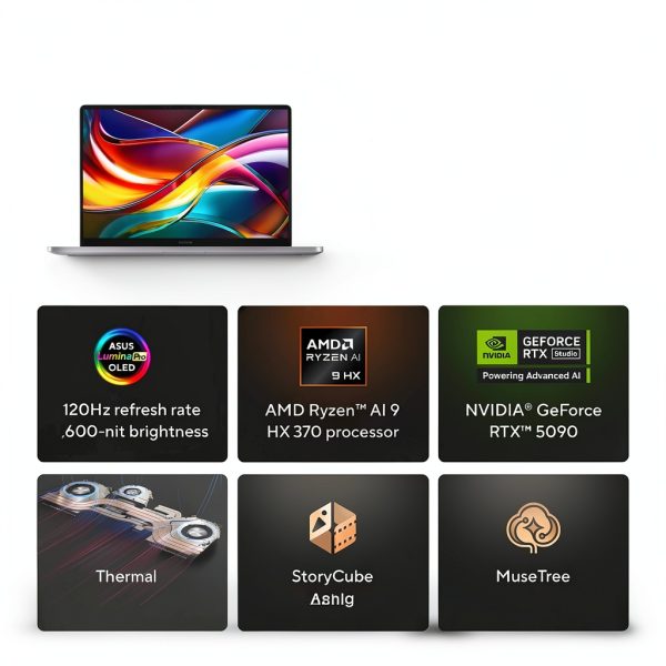 ASUS ProArt P16 Laptop 16 4K OLED Touchscreen Copilot PC-9