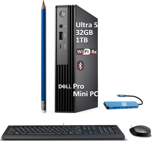 Dell Pro Micro Desktop Intel Core Ultra 5 32GB 1TB SSD-0