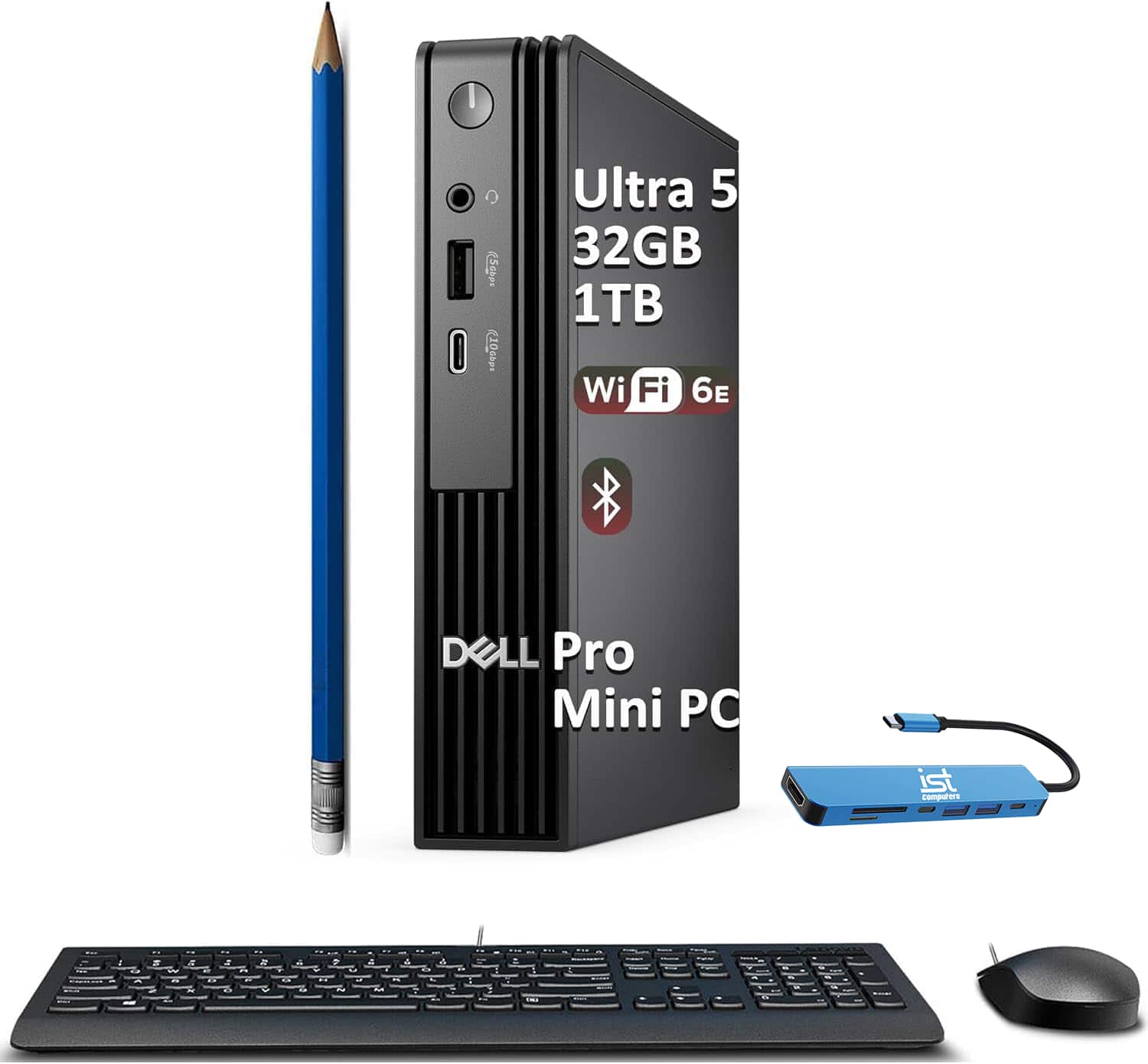 Dell Pro Micro Desktop on a modern office desk