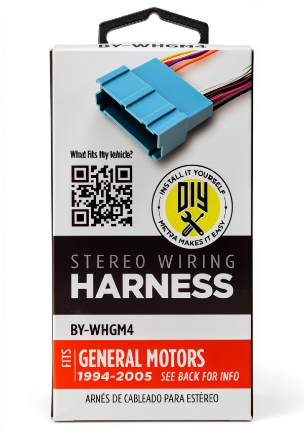 Metra Wiring Harness GM Vehicles Stereo Installation Plug-3