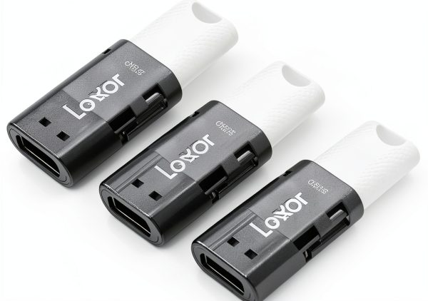 Lexar JumpDrive S60 32GB USB Flash Drive Gray White-0