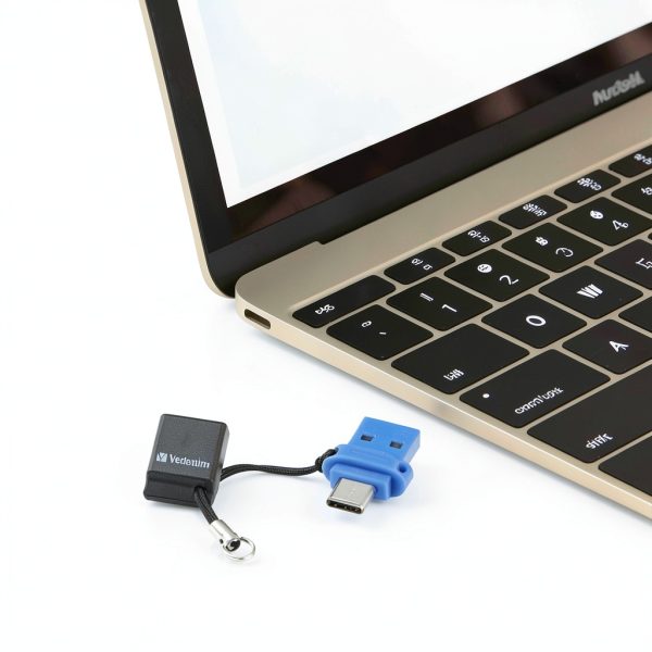 Verbatim Dual USB Flash Drive 128GB USB C Storage Mobile-3