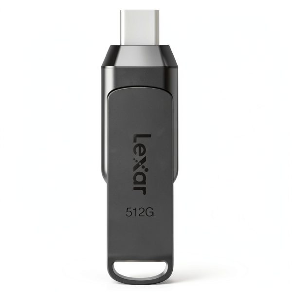 Lexar JumpDrive D400 Dual Drive USB Flash Drive Fast Secure-1