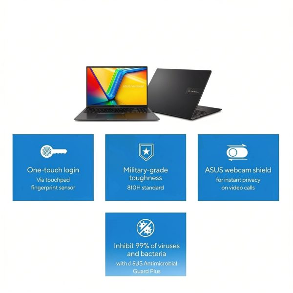 ASUS Vivobook 16 Laptop AMD Ryzen 7 16GB Memory 1TB SSD-2