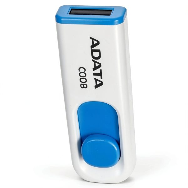 Pavo 32GB USB Drive Retractable Design White Storage-1