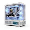 Thermaltake View 370 TG ARGB Mid Tower Snow PC Case-0