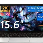 Gezoon 15.6 Inch Laptop 12GB RAM 512GB SSD 2K FHD-0