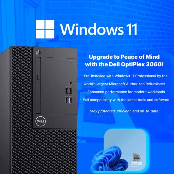 Dell Optiplex 3060 Tower Computer Intel i5 32GB RAM-4
