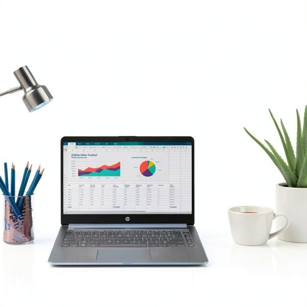 HP 14 Laptop Intel N150 4GB 128GB Sky Blue Student-14