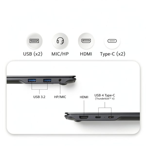 LG gram Pro 17 Laptop Intel Core Ultra7 AI Performance-13