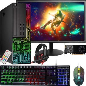 Dell Refurbished RGB Gaming PC Intel i7 GT 1030 16GB RAM-0
