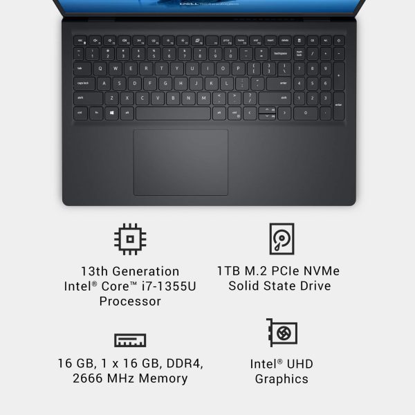 Dell 15.6 FHD Touchscreen Laptop Intel Core i7 16GB Memory-8