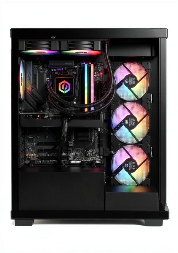 CyberPowerPC Gaming Desktop AMD Ryzen 7 32GB DDR5 RTX 5070-5