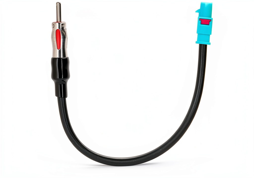 Metra antenna adapter cable with Motorola and Fakra connectors