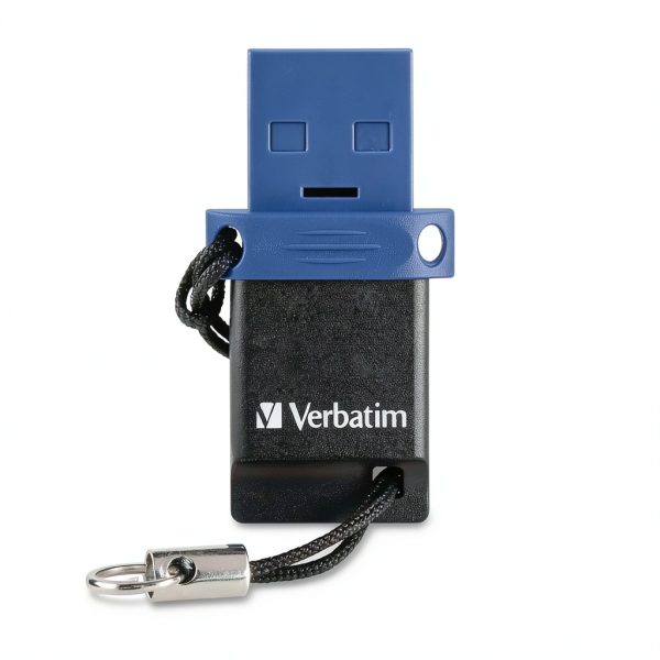 Verbatim Dual USB Flash Drive 128GB USB C Storage Mobile-1