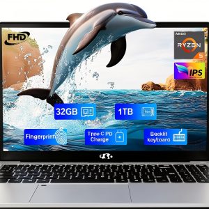 NIMO Laptop AMD Ryzen 5 32GB RAM 1TB SSD 15.6 FHD IPS-0