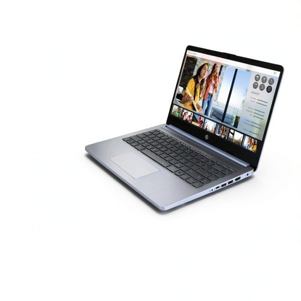 HP 14 Laptop Intel N150 4GB 128GB Sky Blue Student-1