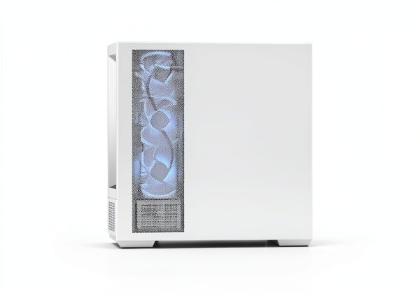 Thermaltake View 370 TG ARGB Mid Tower Snow PC Case-2