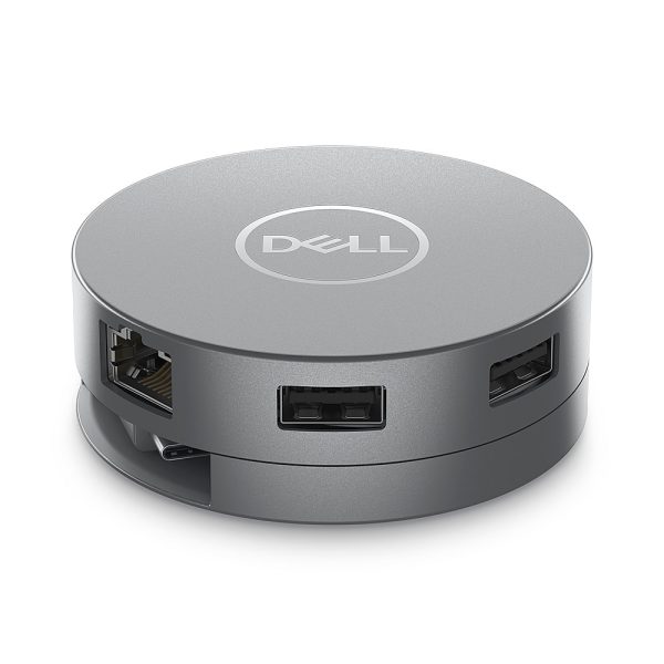 Dell 6 in 1 USB C Multiport Adapter DA305 Compact 90W Power-0