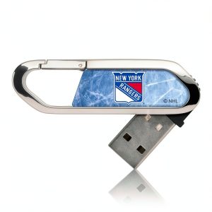 New York Rangers USB Flash Drive Keyscaper Ice Flood Clip-0