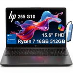 HP 255 G10 Laptop AMD Ryzen 7 16GB RAM 512GB SSD-0