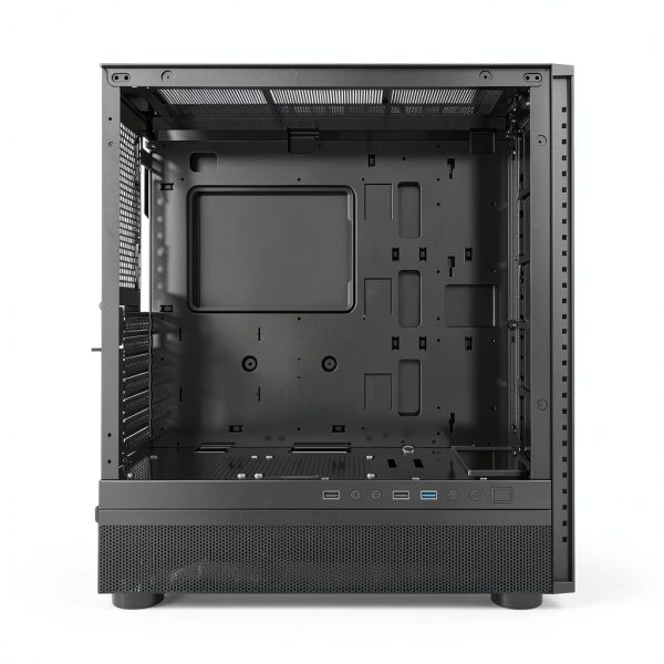 PCCOOLER MASTER IE200S MESH Gaming Case EATX Tempered Glass-1