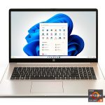 HP 17.3 Laptop AMD Ryzen 5 8GB Memory 512GB SSD Silver-0