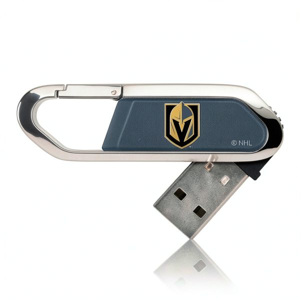 Vegas Golden Knights USB Flash Drive Keyscaper Clip 16GB-0
