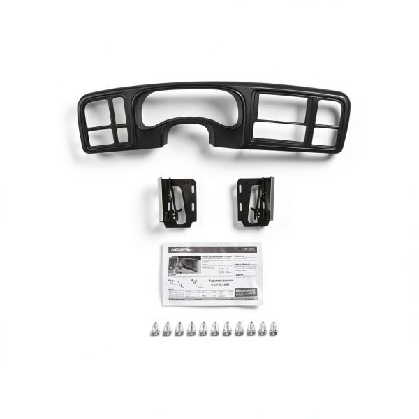 Metra GM Truck Dash Panel ISO Double-DIN Black Finish-5