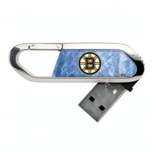 Boston Bruins USB Flash Drive Keyscaper Ice Flood Clip 16GB-0