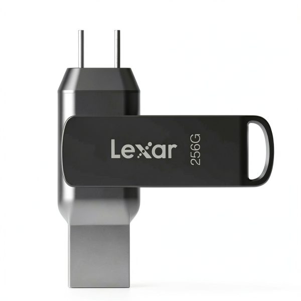 Lexar JumpDrive D400 Dual USB Flash Drive Fast Secure-7