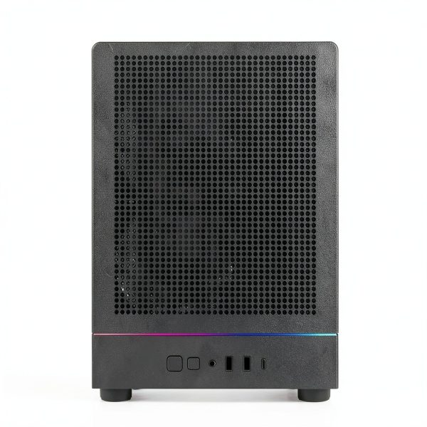 GAMDIAS ATHENA M4M mATX PC Case Mesh Front 3 Fans-4