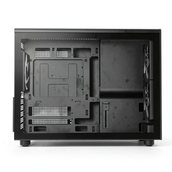 GAMDIAS ATHENA M4M mATX PC Case Mesh Front 3 Fans-6
