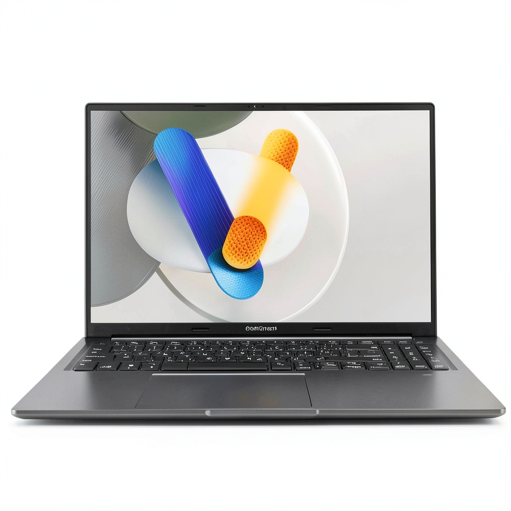 ASUS Vivobook 16 laptop displaying a document on its WUXGA screen