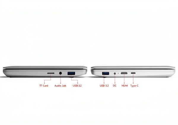 Gezoon 15.6 Inch Laptop 12GB RAM 512GB SSD 2K FHD-10