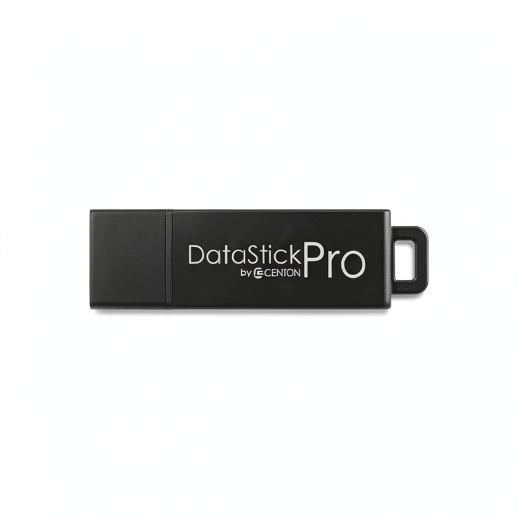 USB Pro Series flash drive showing sleek design and protective cap
