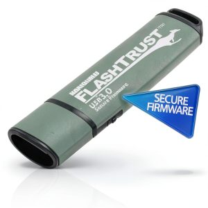 Kanguru FlashTrust USB 3.0 Secure Firmware Unencrypted Drive-0