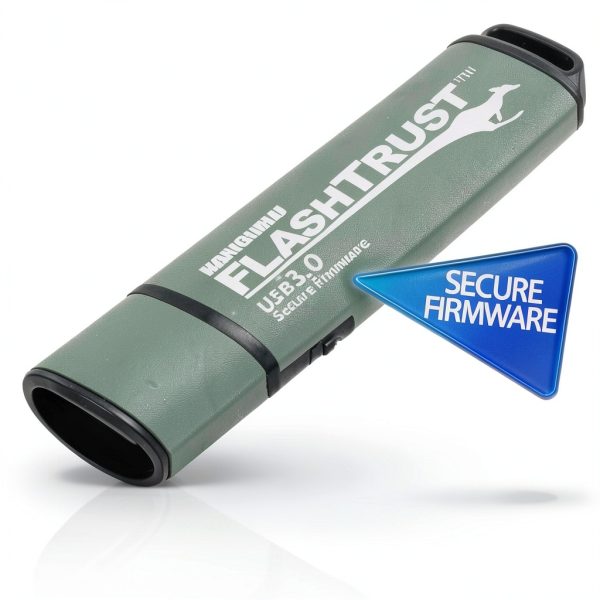 Kanguru FlashTrust USB 3.0 Secure Firmware Unencrypted Drive-0